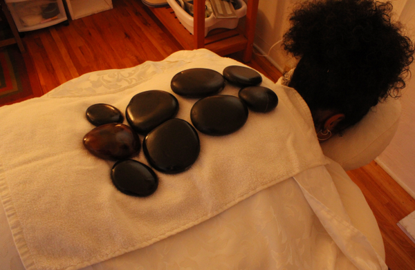 Hot Stone Massage Therapy Session 1.5 hour