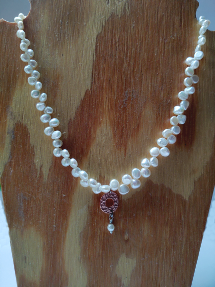 Fresh Water Pearl With Copper